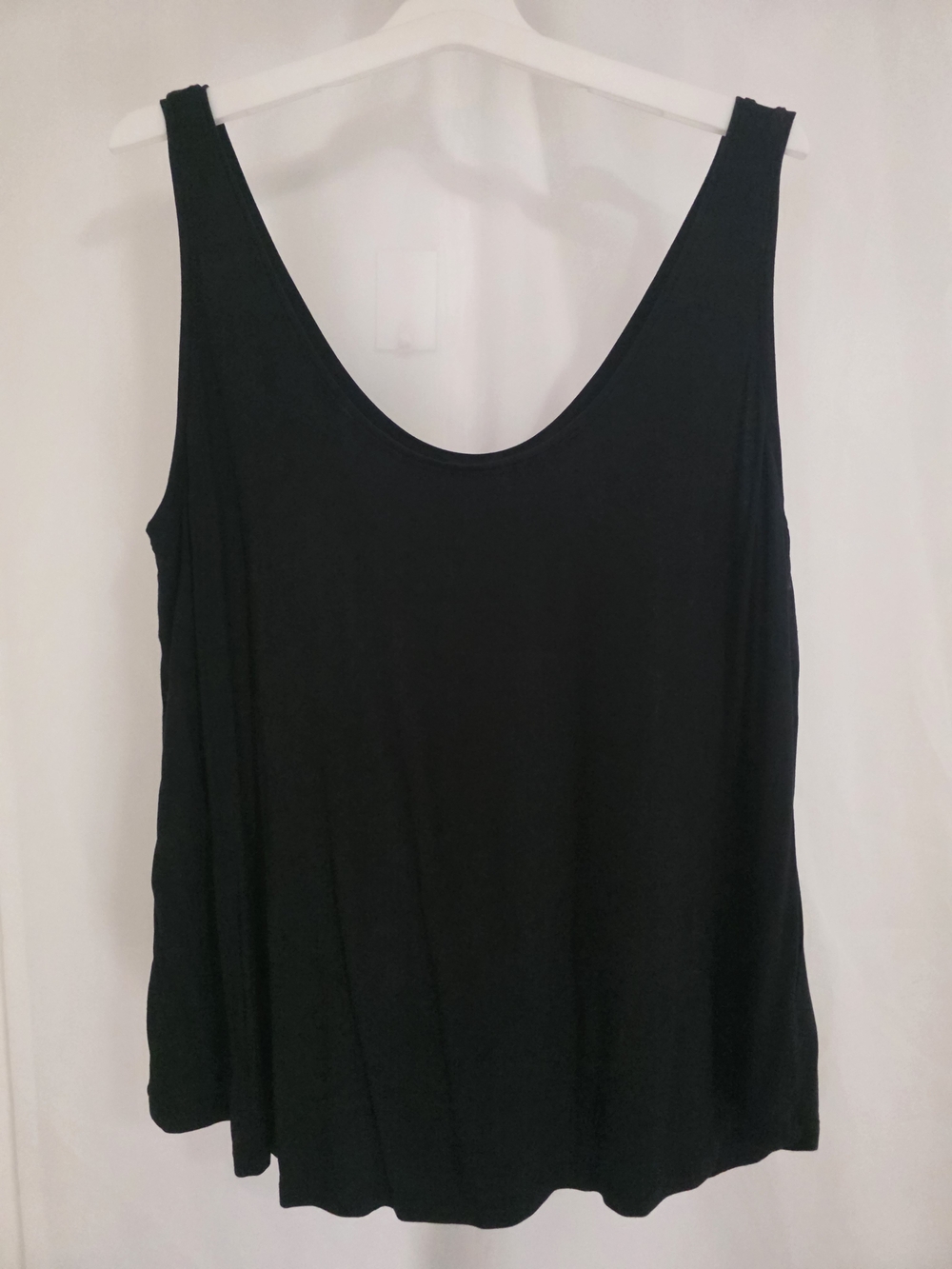 A new day Women's Black Scoop Neck Tank Top
